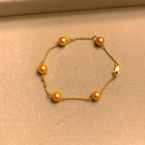 South Sea Pearl Station Bracelet